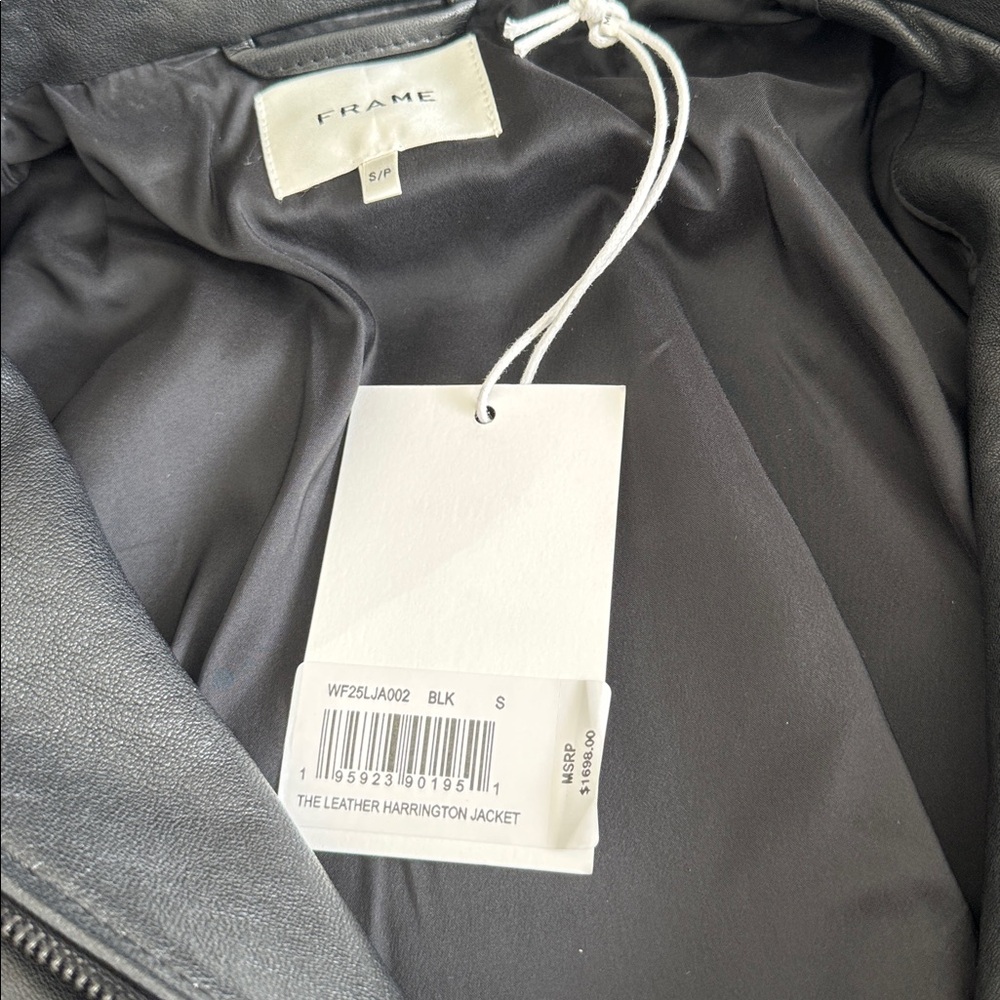 Frame Harrington leather jacket - Picture 6 of 7